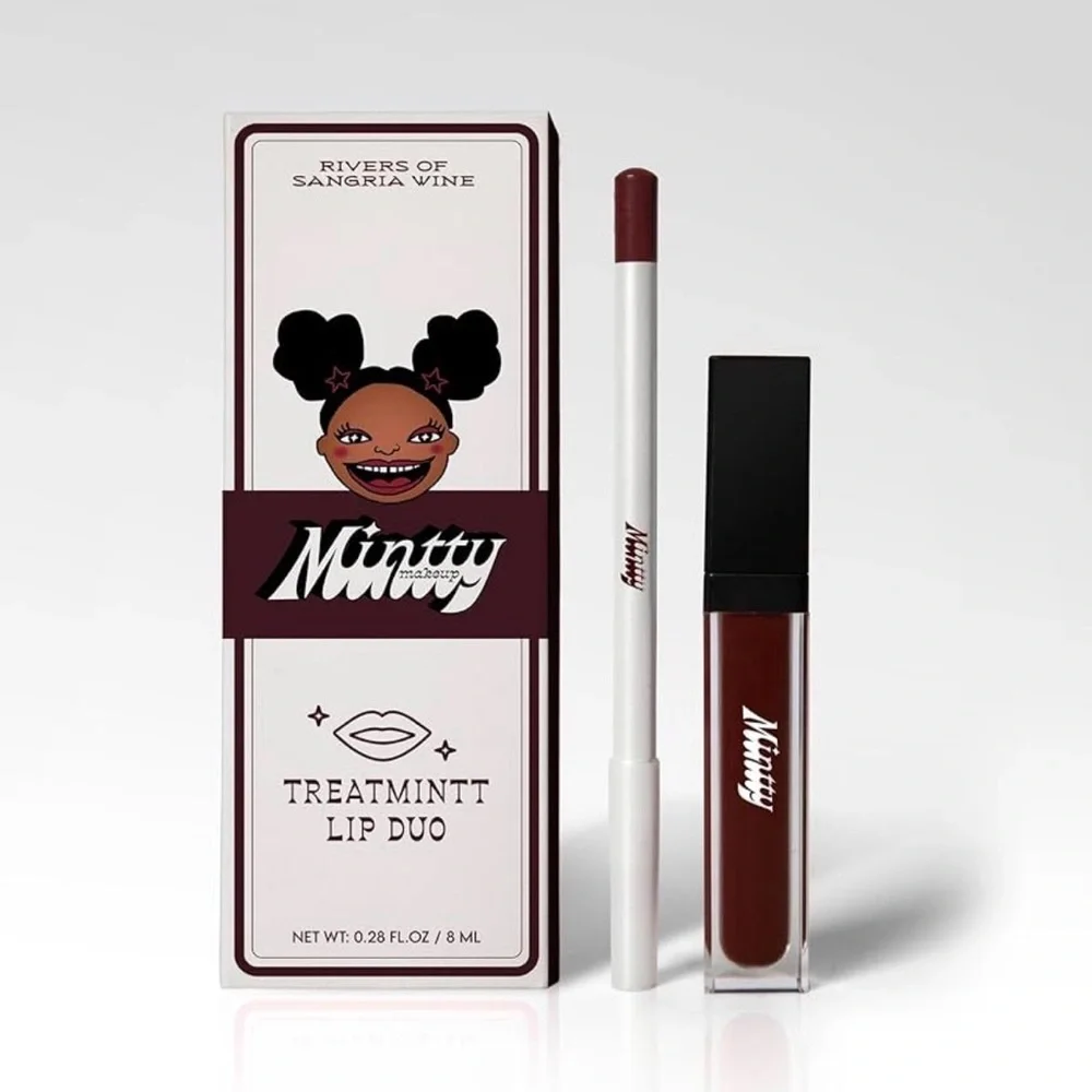 Mintty Makeup Treatmintt Lip Duo – Shade:‎ Rivers of Sangria Wine